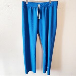 - Figs Livingston style royal blue scrub pants size large